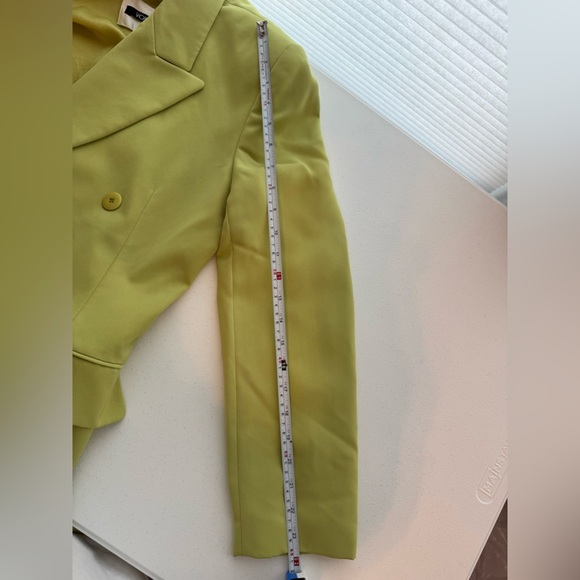 Votre Nom Paris Chartreuse Blazer Size 2 - Picture 5 of 8